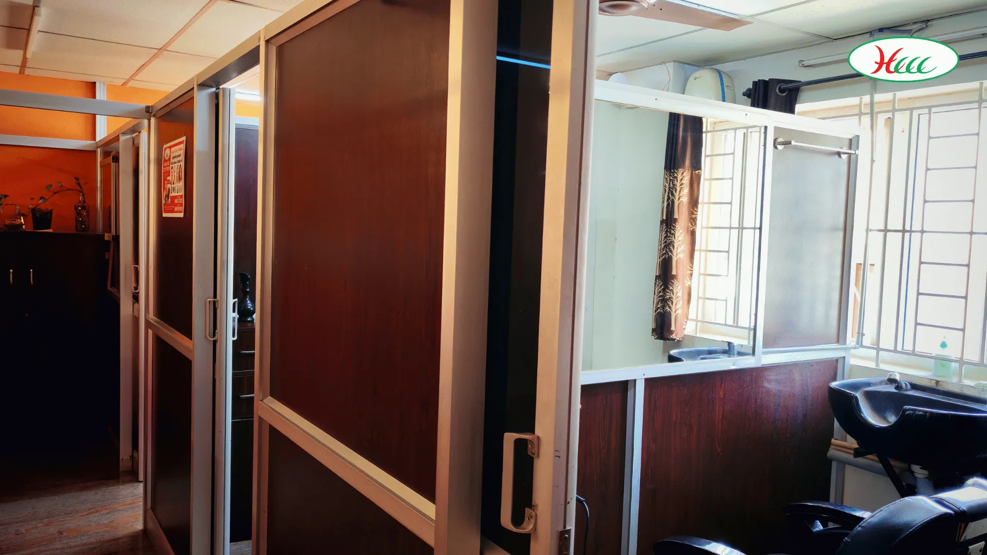 Inside HCCC Clinic Interior - Private Treatment Rooms Hair Care City Centre Beauty Clinic Coimbatore