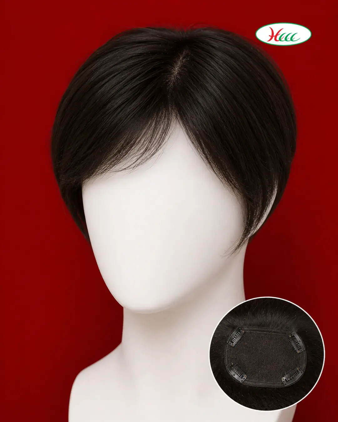 Ladies Clip-On Wig — no glue, remove at home at HCCC Coimbatore