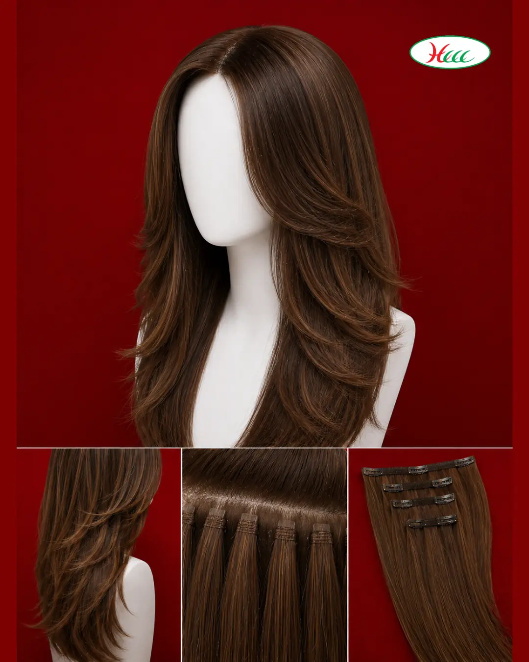 Layered Women's Hair Extensions — volume and length at HCCC Coimbatore