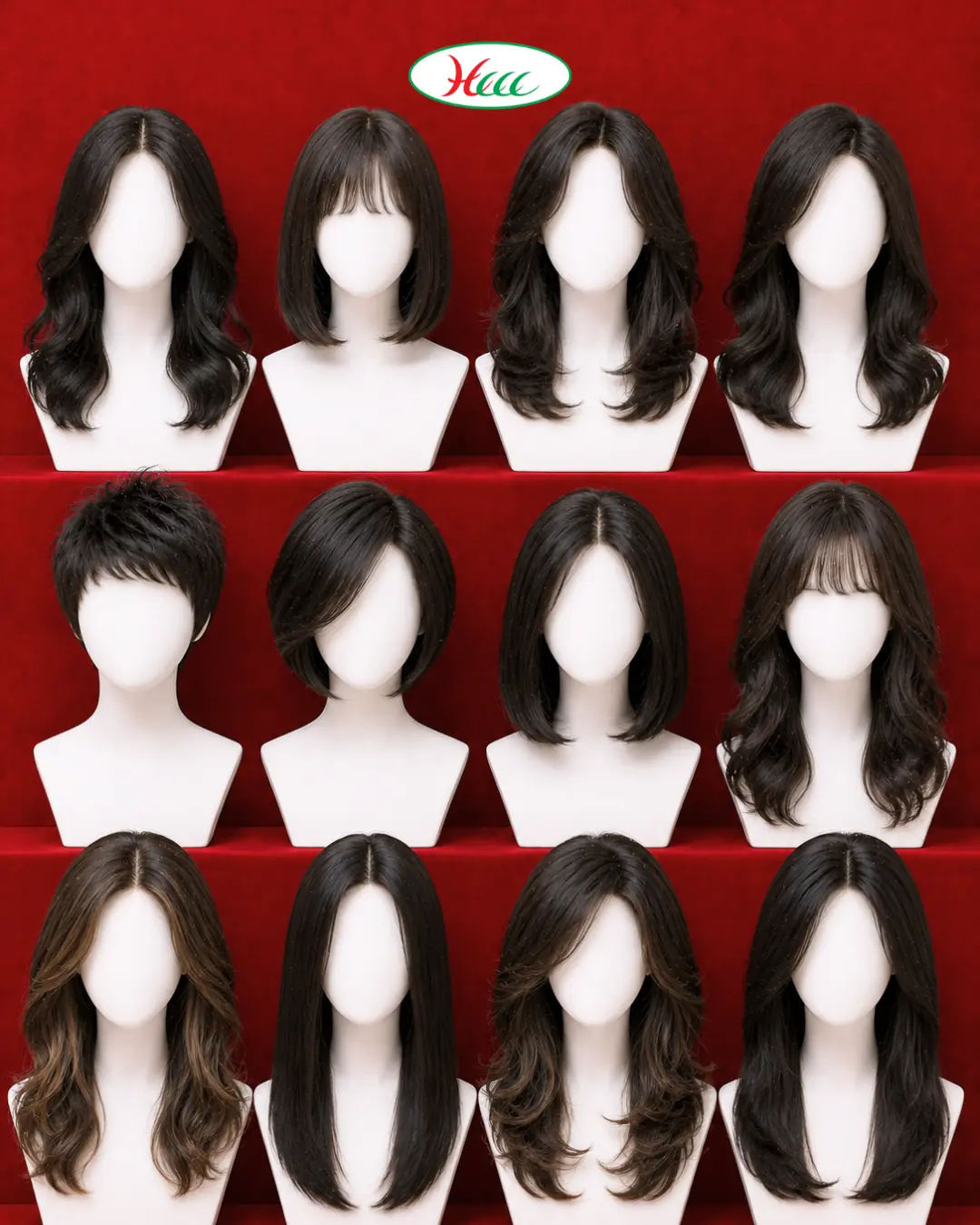 Women's Wig Collection - Natural Human Hair Wigs in Multiple Styles at Hair Care City Centre Beauty Clinic Coimbatore