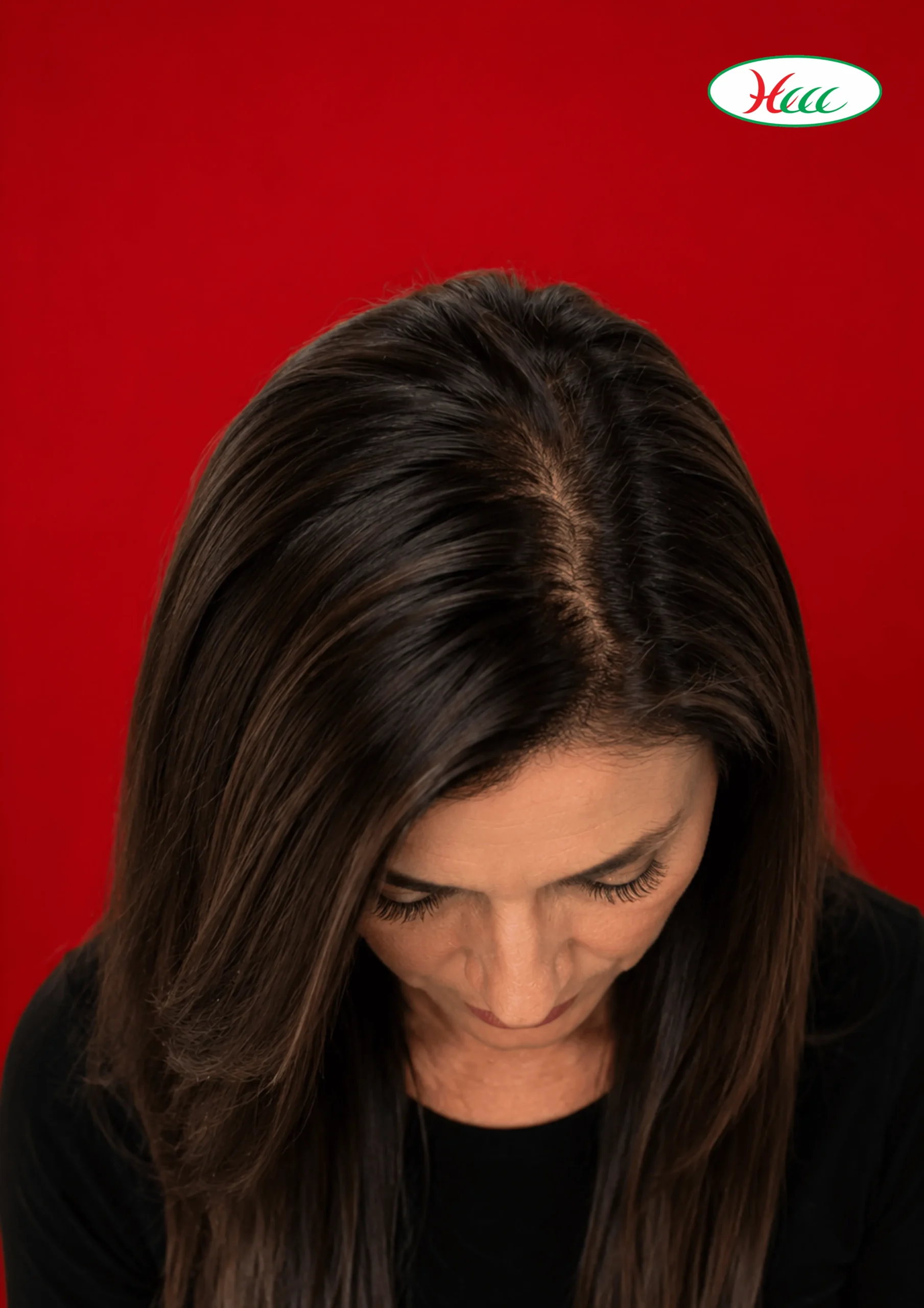 Women's Hair Extensions Result - Long Natural Straight Hair After Treatment at HCCC Coimbatore